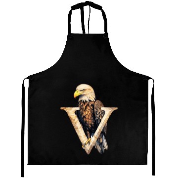 Discover EAGLE LETTER V Aprons