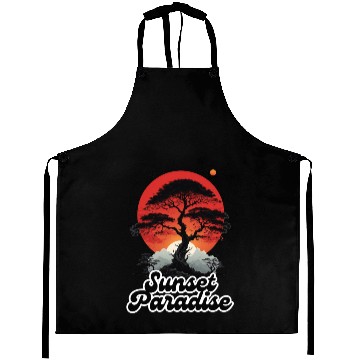 Discover sunset paradise Aprons