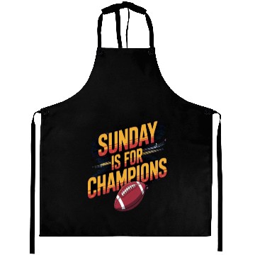 Discover Sunday is for champions Aprons