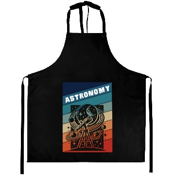 Discover Astronomy Retro Style Aprons
