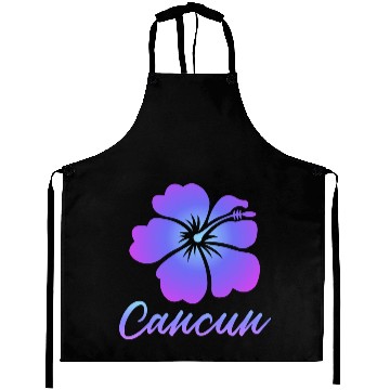 Discover Cancun Hibiscus Aprons