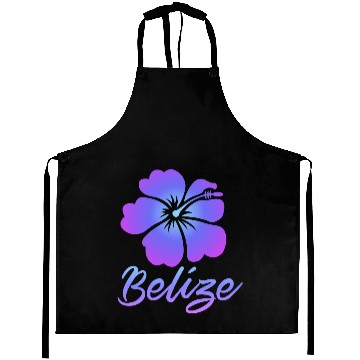 Discover Belize Hibiscus Aprons