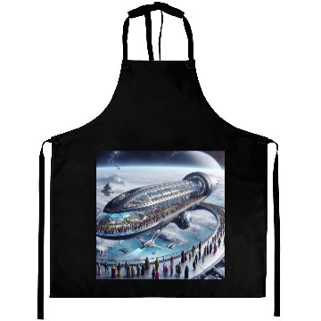 Discover Biggest Space Journey Aprons