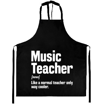 Discover Music Teacher Definition Aprons