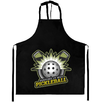 Discover Serving It Hot, Pickleball Addicts Fanatics Fans Aprons