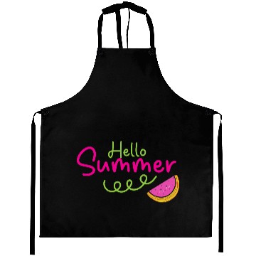Discover Hello Summer Cute Watermelon Aprons