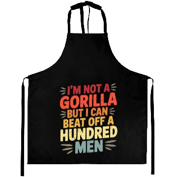 Discover Not a Gorilla But Can Beat Off a Hundred Men Aprons