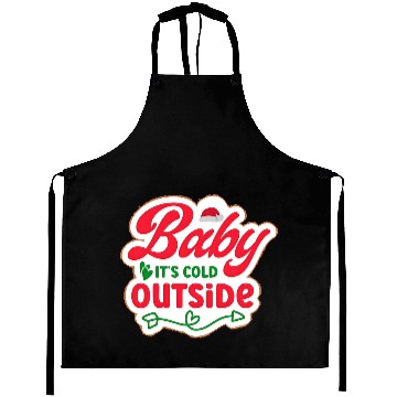 Discover Baby It’s Cold Outside – Holiday Baby Design Aprons