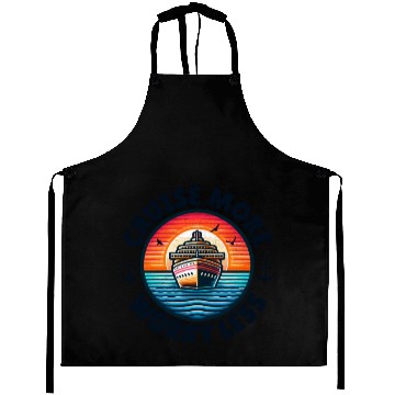 Discover Cruise More Worry Less Aprons