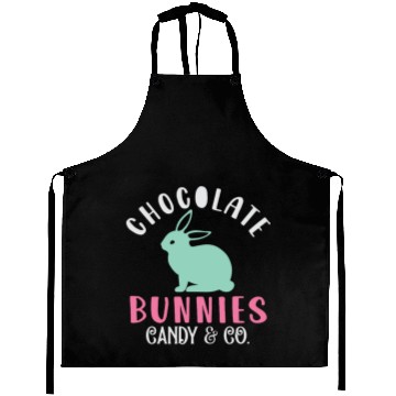 Discover Chocolate Bunnies Candy & Co Happy Easter Holiday Aprons
