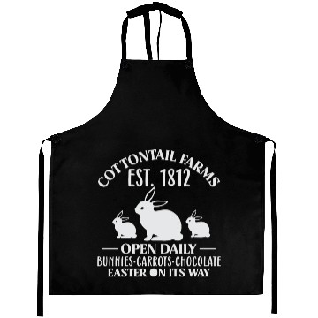 Discover Cottontail Farm Est 1812 Open Daily Bunnies Easter Aprons