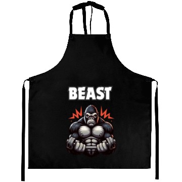 Discover Beast Gym Gorilla – Motivational Aprons"