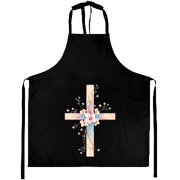 Discover Floral Embrace of T-shir Aprons