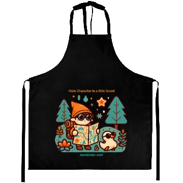 Discover Main Character in a Side Quest Aprons