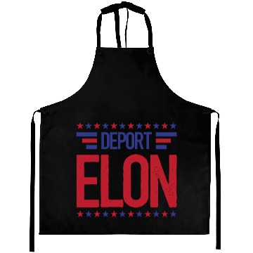 Discover Deport Elon Musk Bumper Anti Fascist Aprons
