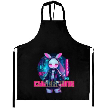 Discover 90´Cyberpunk Bunny Aprons