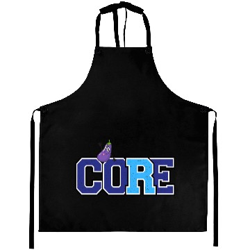 Discover Core and eggplant Aprons