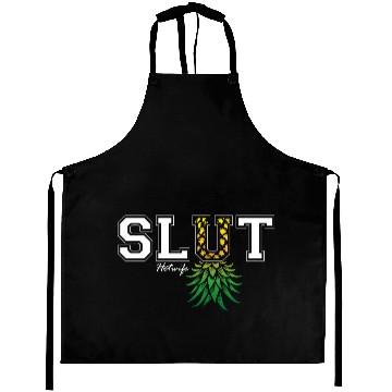 Discover Upside Down Pineapple Hotwife Swinger Open Aprons