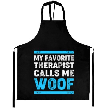 Discover Therapy Dog Lover Psychology Aprons