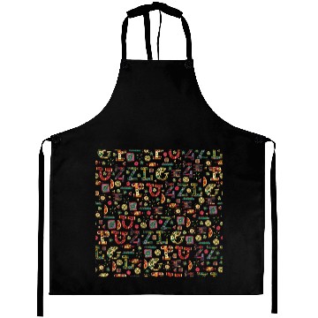 Discover Wild West Cartoon Pattern Aprons – Western Style