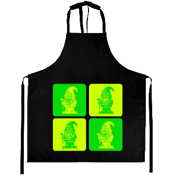 Discover Garden Gnomes With Ax - Mystical And Powerful Aprons