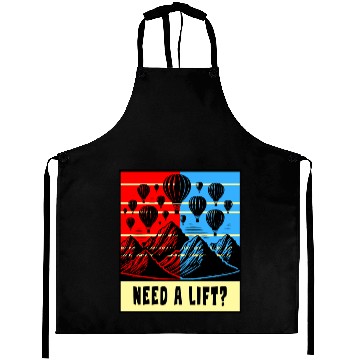 Discover Hot Air Balloon Design Aprons
