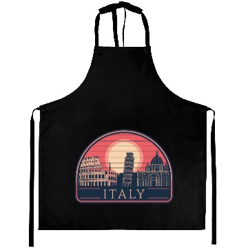 Discover Iconic Italy Landmarks at Sunset Aprons
