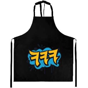 Discover Bold Graffiti "ㅋㅋㅋ" Expression Aprons