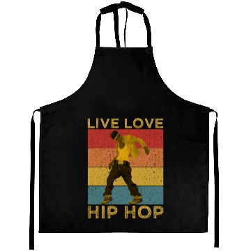 Discover Live Love Hip Hop Aprons