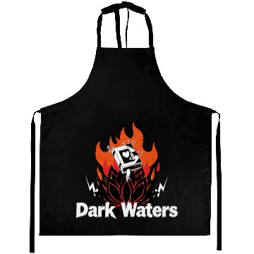 Discover Black Lotus Heart Fire Rock Aprons