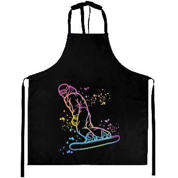 Discover Snowboarder Snowboard Snowboarding Aprons
