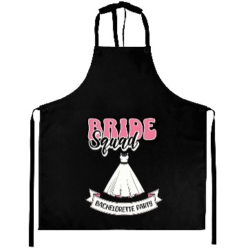 Discover Bride squad. Aprons