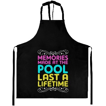 Discover Pool Party Squad Summer Swimming Aprons