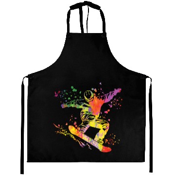 Discover Snowboarder Snowboard Snowboarding Aprons