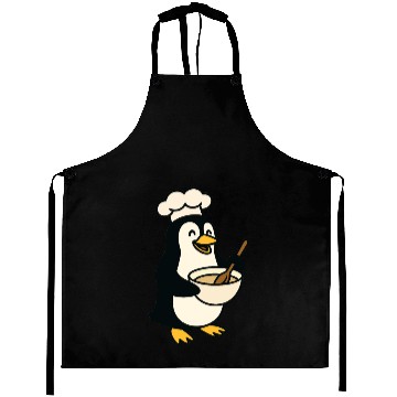 Discover Adorable Cooking Penguin Chef Aprons