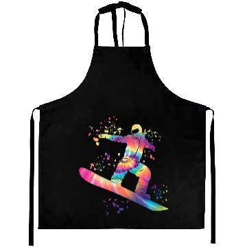 Discover Snowboarder Snowboard Snowboarding Aprons