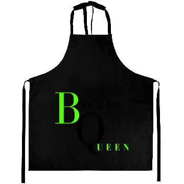 Discover Bougie Queen Lime&Black Aprons