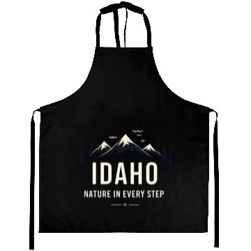 Discover Idaho Nature In Every Step (2) Aprons