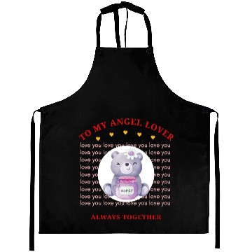 Discover Angel Lover | Cute Bear Love Aprons