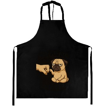 Discover BEST PUG DAD FOREVER Aprons