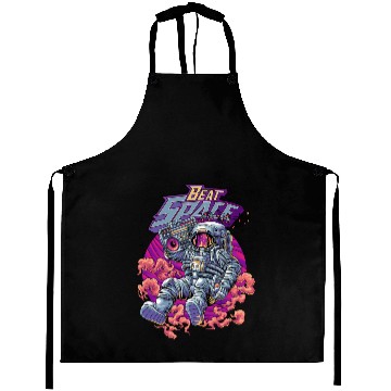 Discover Beat Space – Cosmic DJ Astronaut Vibes Aprons