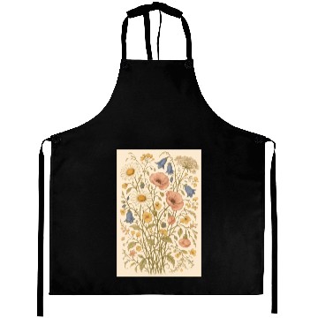 Discover Summer Wild Flowers Aprons