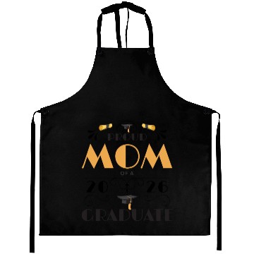 Discover Proud Mom Of A 2026 Graduate Senior Class Of 2026 Aprons