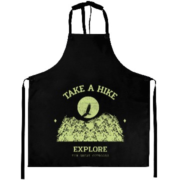 Discover Take A Hike Aprons