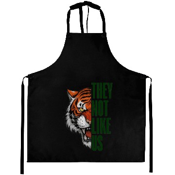 Discover They Not Like Us – Tiger Graphic Aprons