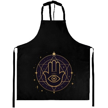 Discover Modern Mystical Symbol Aprons