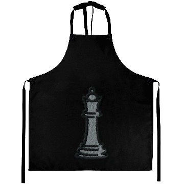 Discover Chess piece embroidered Aprons