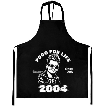 Discover 21st birthday Pogo for life since 07/2004 Aprons
