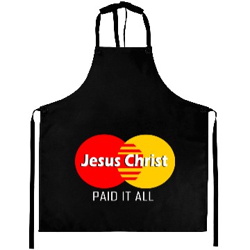Discover Idea de diseño Jesus Christ Pago Todo Aprons