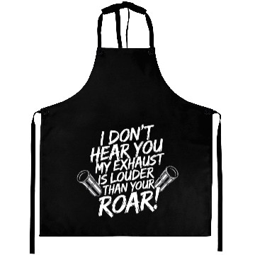 Discover Loud Exhaust Biker – Ride Hard, Hear Nothing Aprons